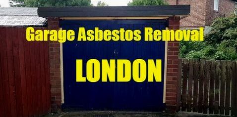 asbestos garage roof removal londonPicture